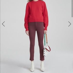 Rag & Bone High Rise Ankle Skinny